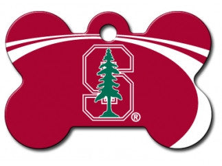 Stanford University Cardinal Dog ID Tag