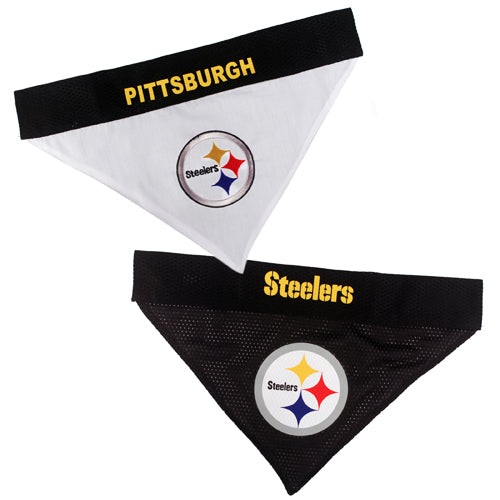 Pittsburgh Steelers Reversible Dog Bandana