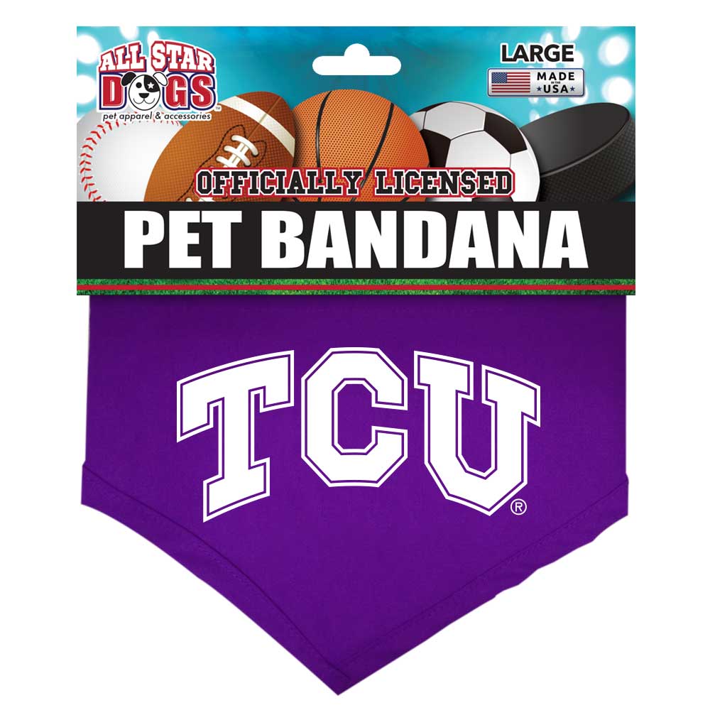 TCU Horned Frogs Dog Bandana