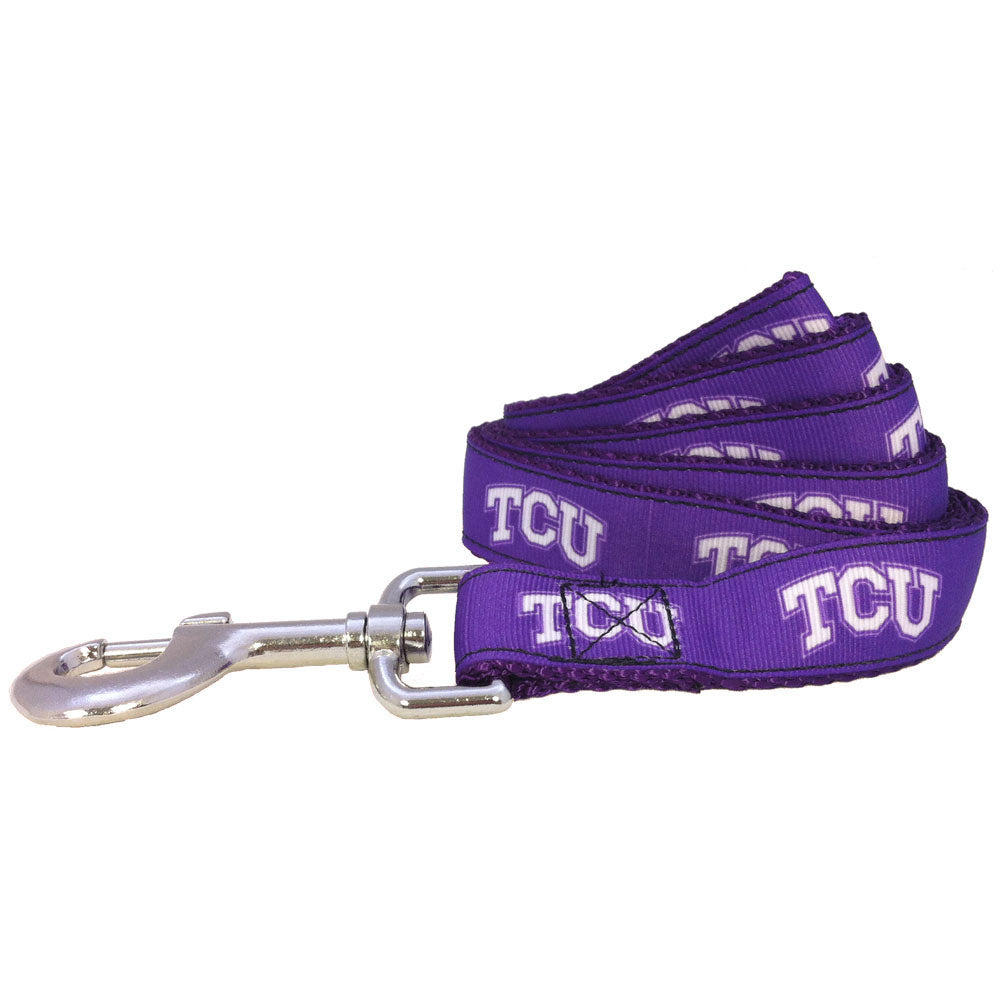 TCU Horned Frogs Premium Dog Leash