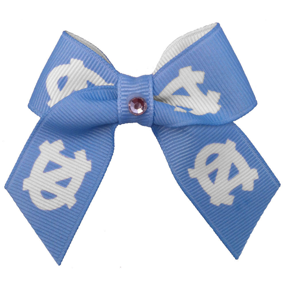 North Carolina Tar Heels Dog Hair Bow