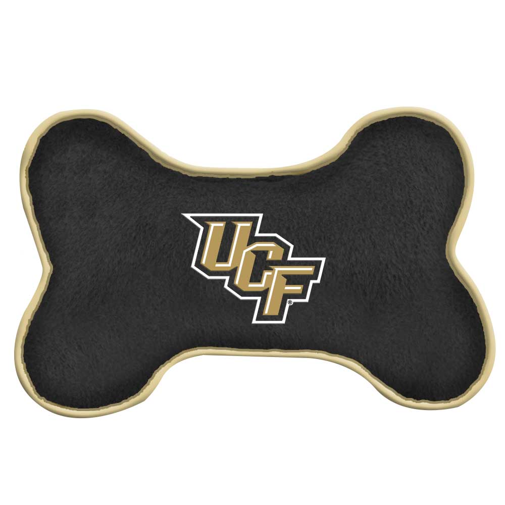 UCF Central Florida Bone Squeak Toy