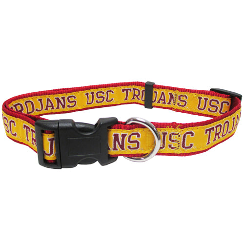 Southern California Trojans Dog Collar