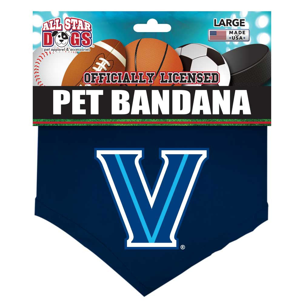 Villanova Wildcats Dog Bandana