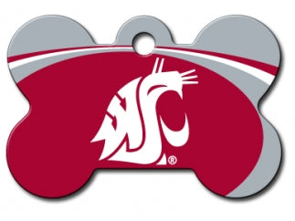 Washington State Cougars Dog ID Tag