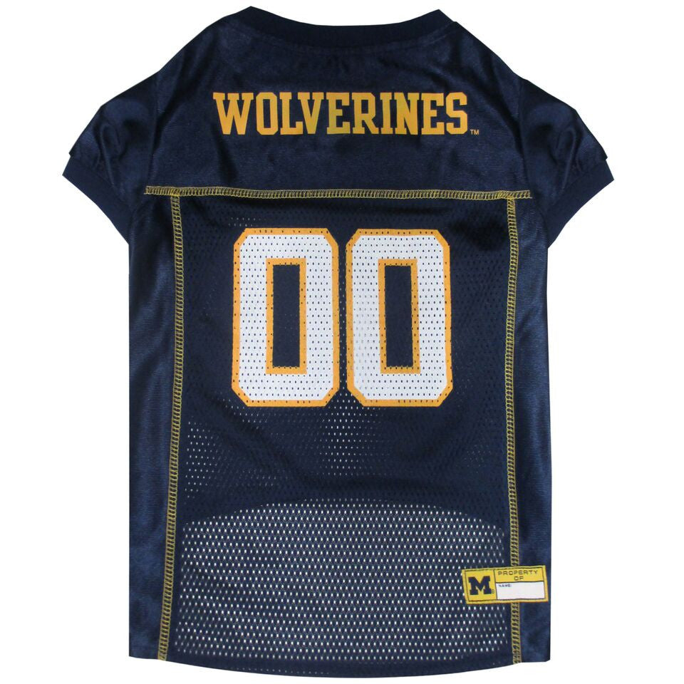 Michigan Wolverines Dog Jersey