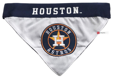 Houston Astros Reversible Dog Bandana