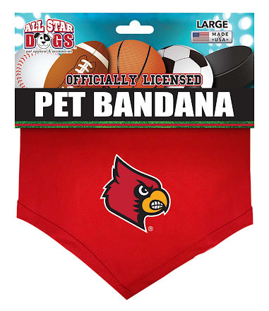Louisville Cardinals Dog Bandana