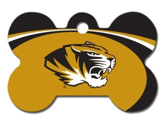 Missouri Tigers Dog ID Tag