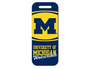 Michigan Wolverines Luggage Tag