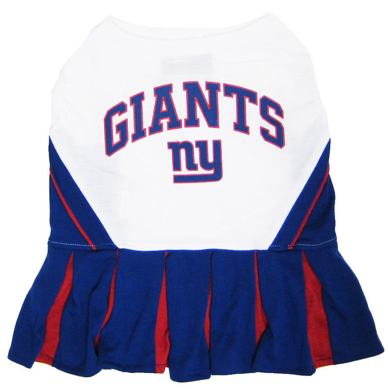 New York Giants Cheerleader Dog Dress - Medium