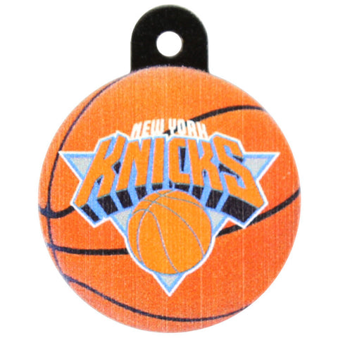 New York Knicks Round Basketball Dog ID Tag