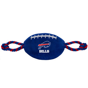 Buffalo Bills Nylon Football Dog Toy