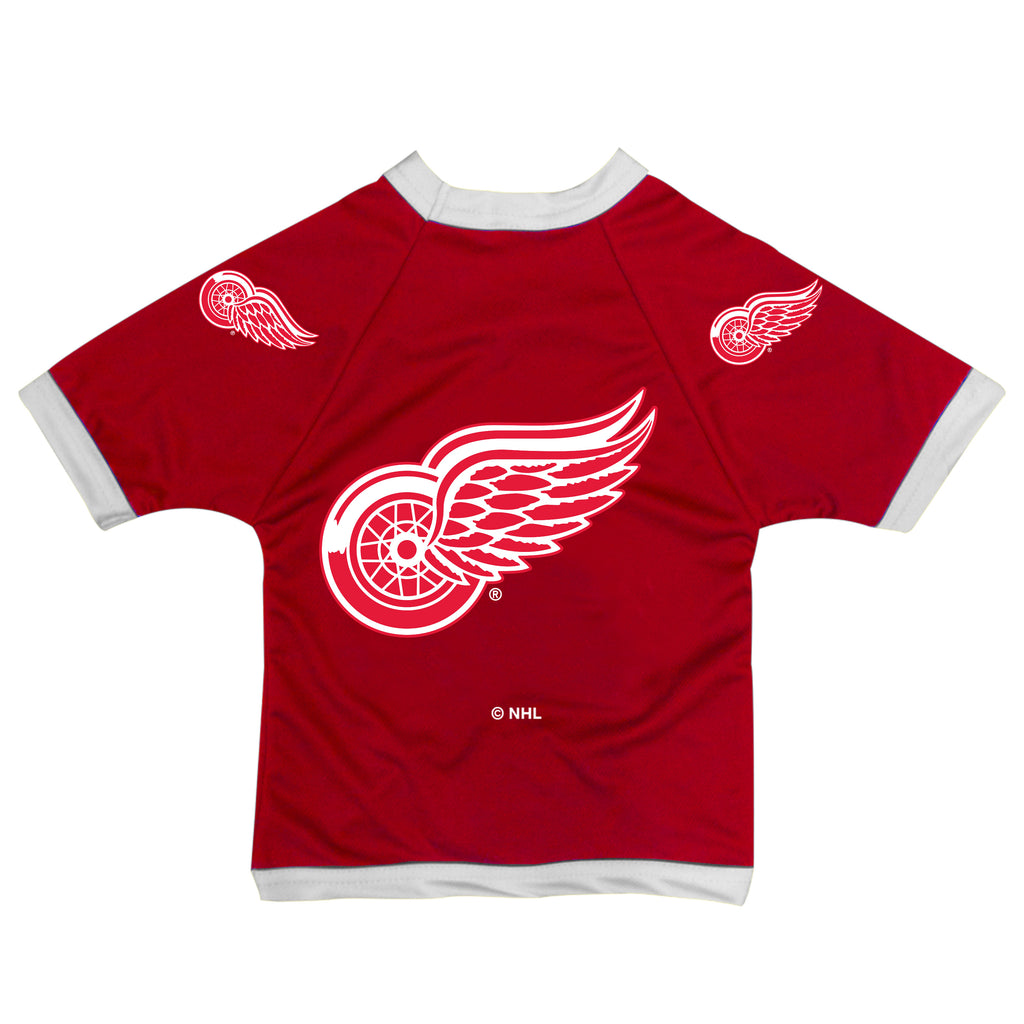 Detroit Red Wings Athletic Dog Jersey