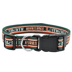 Miami Hurricanes Dog Collar