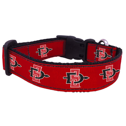 San Diego State Aztecs Premium Dog Collar