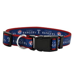 Texas Rangers Dog Collar