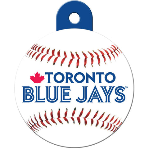 Toronto Blue Jays Round Baseball Dog ID Tag