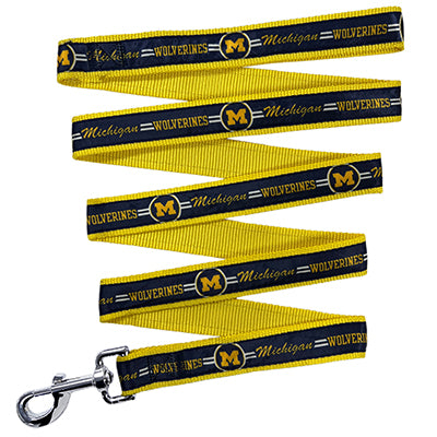 Michigan Wolverines Dog Leash