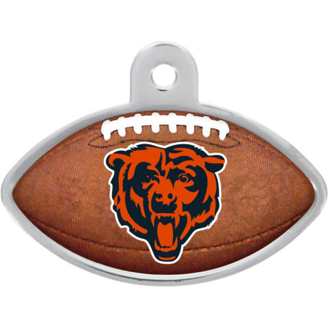 Chicago Bears Football Dog ID Tag