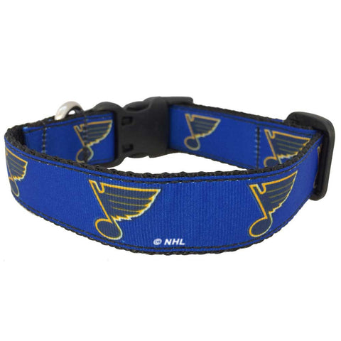  Pets First NHL Saint Louis Blues Collar for Dogs & Cats,  Small. - Adjustable, Cute & Stylish! The Ultimate Hockey Fan Collar! :  Sports & Outdoors