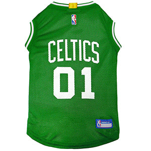 Boston Celtics Mesh Dog Jersey