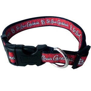 PINK ST Saint Louis Cardinals and Blues Combo MLB NHL Designer Dog Collar –  Custom Design Dog Collars