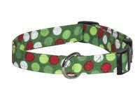 Holiday Dots Dog Collar