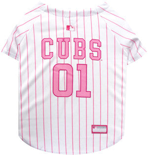 Chicago Cubs Pink Dog Jersey – Athletic Pets