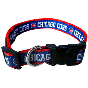 Chicago Cubs Dog Collar