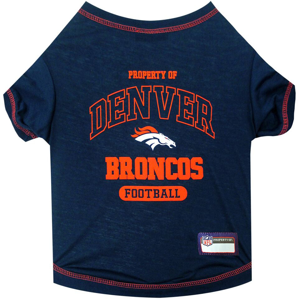 Denver Broncos Dog T-Shirt