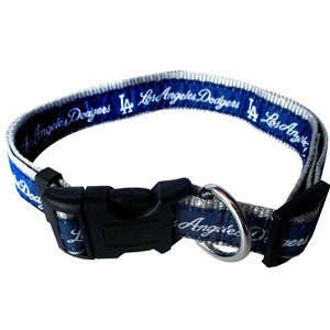 LA Dodgers Dog Collar