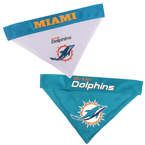 Miami Dolphins Reversible Bandana – 3 Red Rovers