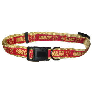 Florida State Seminoles Adjustable Dog Collar & Leash Set 