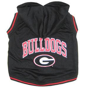 Georgia Bulldogs Dog Hoody T-Shirt