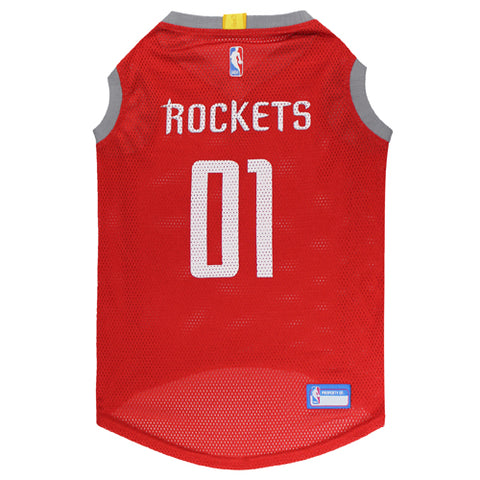 Houston Rockets Mesh Dog Jersey