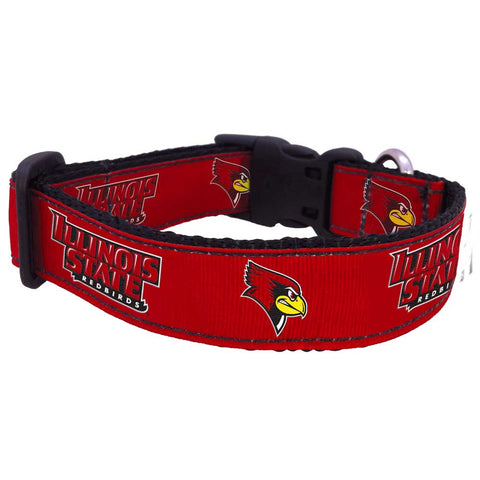 Illinois State Redbirds Premium Dog Collar