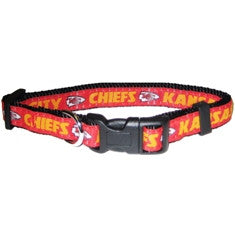 Kansas City Chiefs Dog Collar