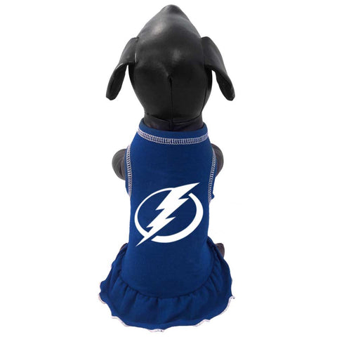 Tampa Bay Lightning Ice Girl Dog Dress