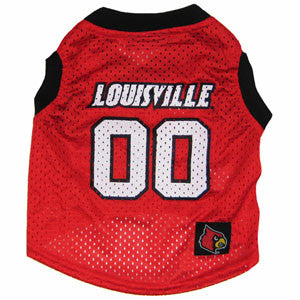 Louisville Cardinals Dog Basketball Jersey