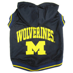Michigan Wolverines Dog Hoody T-Shirt