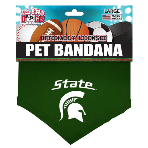 Michigan State Spartans Dog Bandana