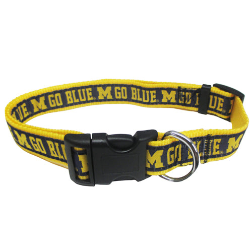 Michigan Wolverines Dog Collar