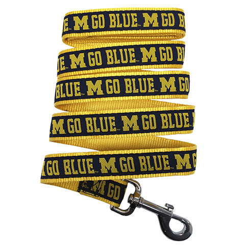 Michigan Wolverines Dog Leash