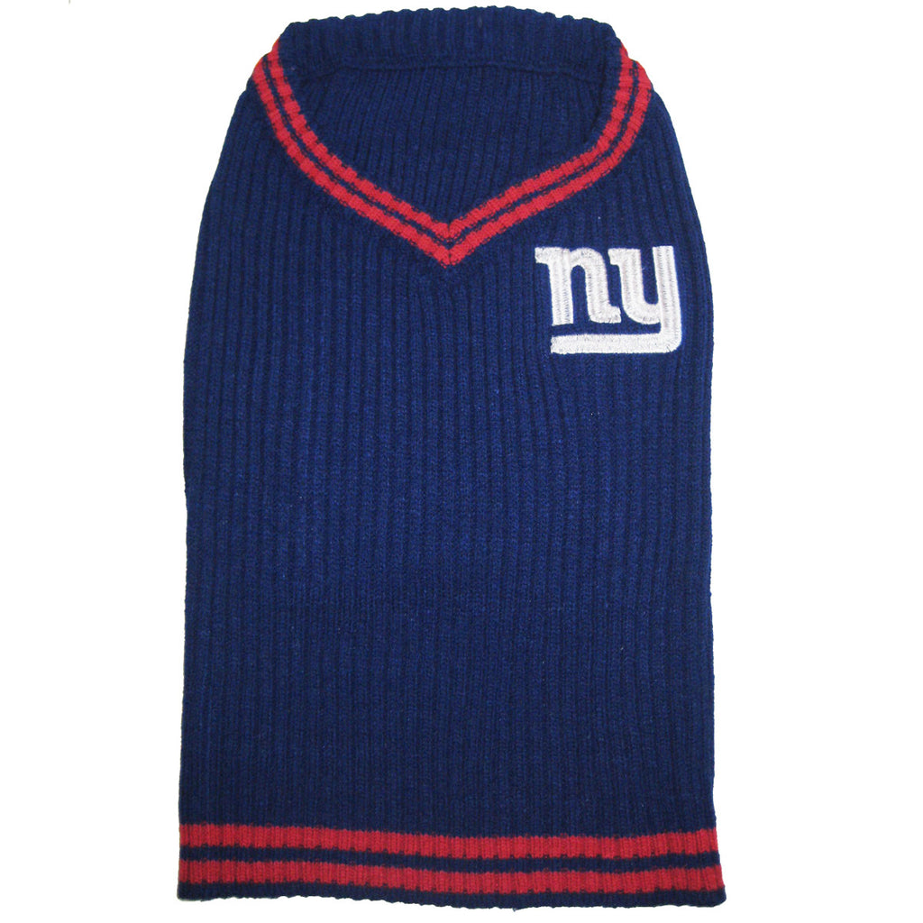 New York Giants Dog Sweater