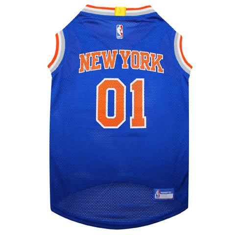 New York Knicks Mesh Dog Jersey