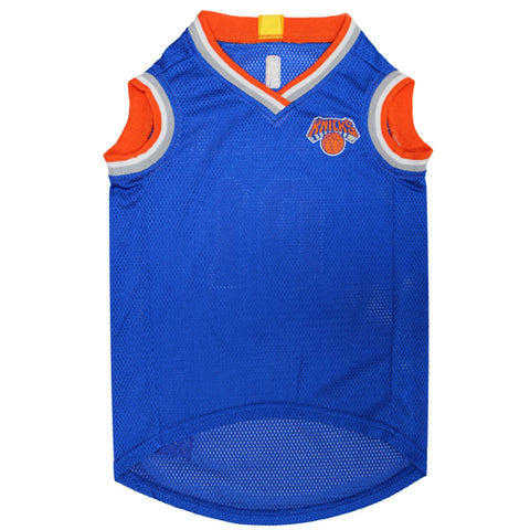 New York Knicks Mesh Dog Jersey