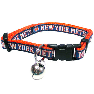 New York Mets Cat Collar