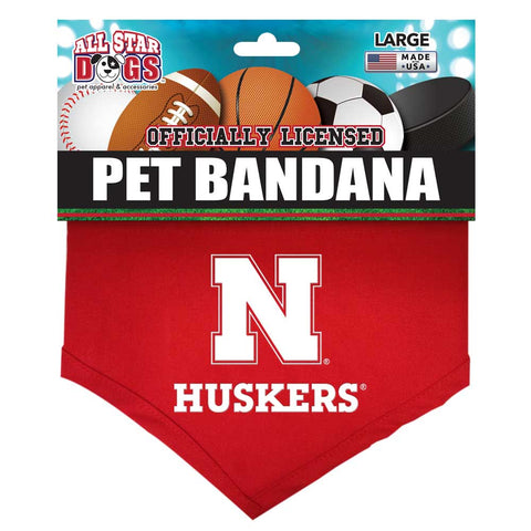 Nebraska Cornhuskers Dog Bandana