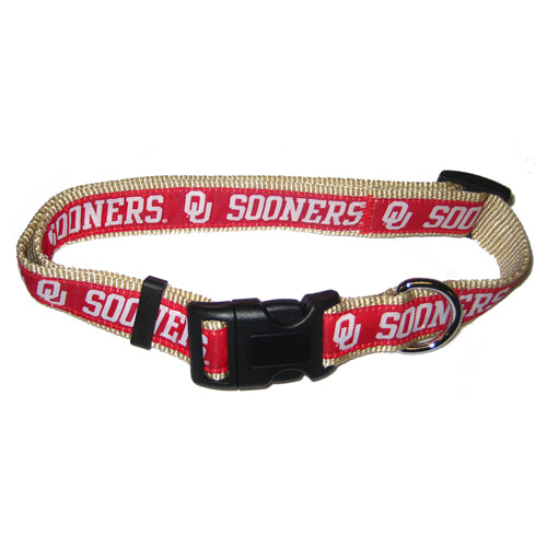 Oklahoma Sooners Dog Collar